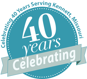 celebrating 40 years serving kennett, missouri